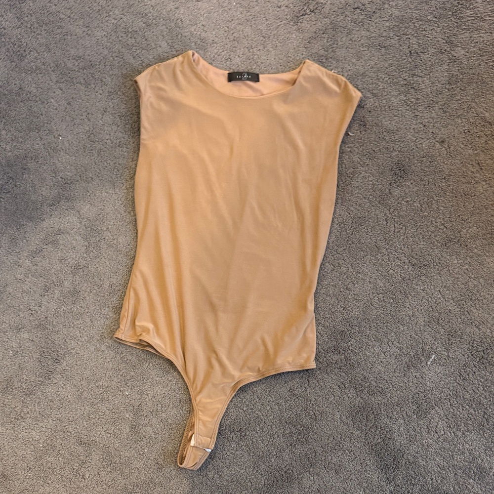 Elegant Tan Bodysuit